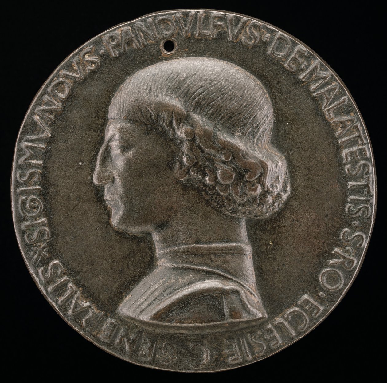 Sigismondo Pandolfo Malatesta, 1417-1468, Seigneur de Rimini et Fano [avers], 1446 - Matteo di Andrea de Pasti