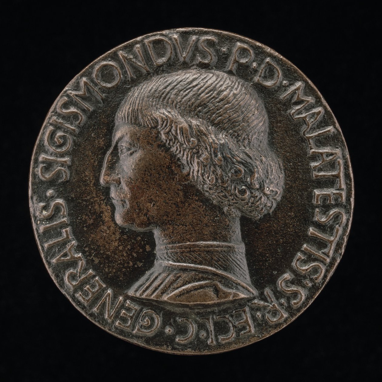 Sigismondo Pandolfo Malatesta, 1417-1468, Seigneur de Rimini et Fano [avers], 1446 - Matteo di Andrea de Pasti