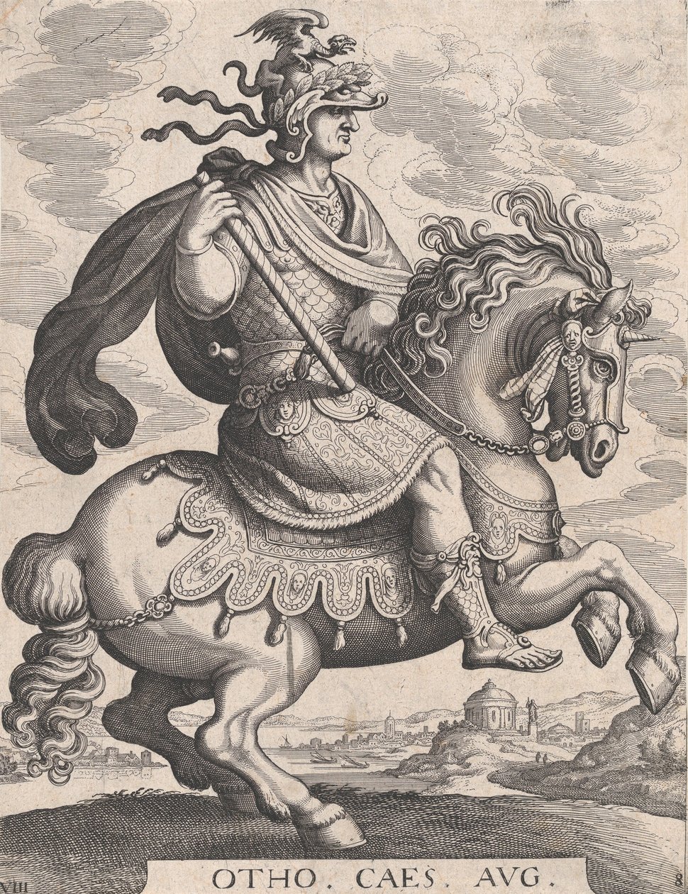 Planche 8 : Empereur Othon à cheval, de 