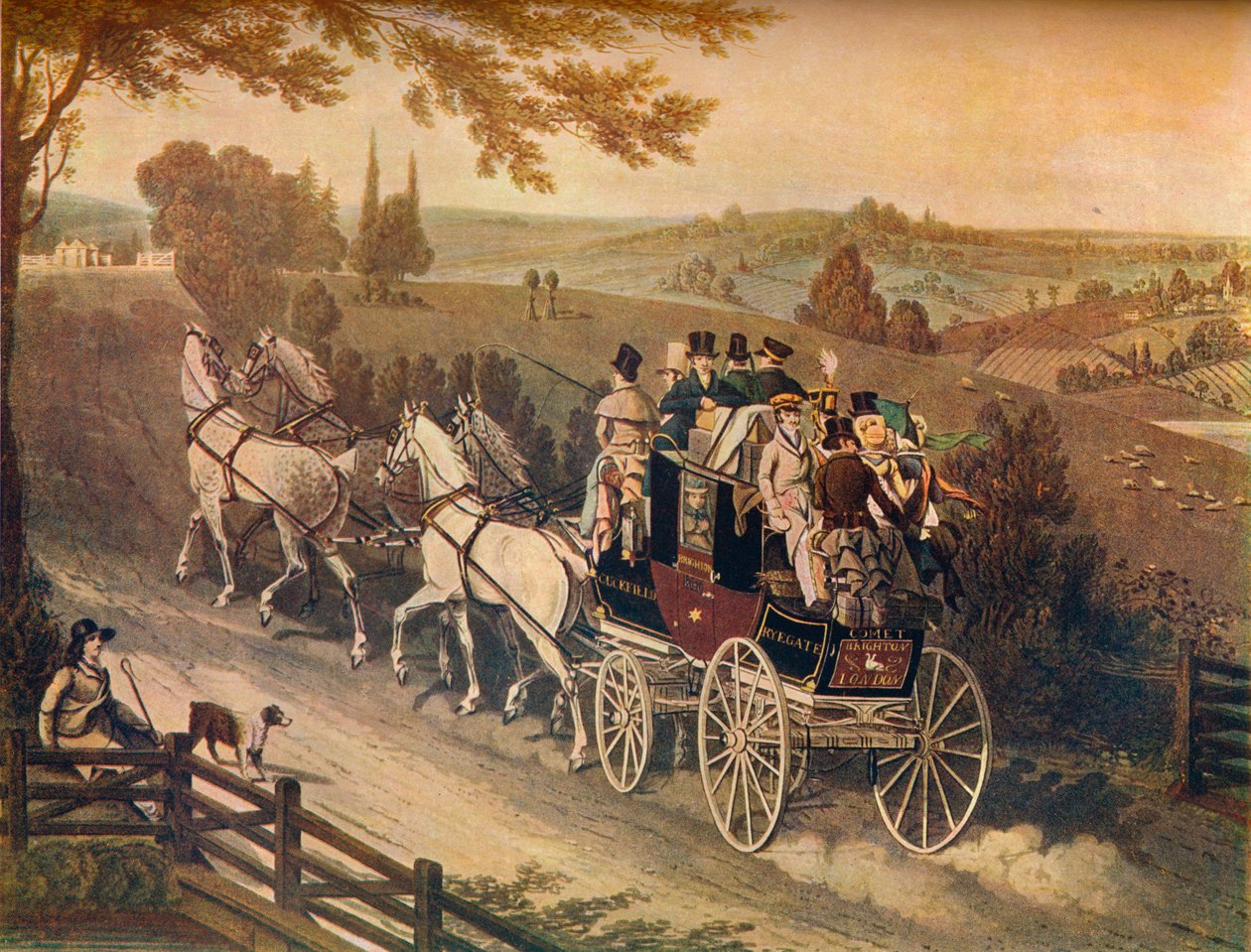 Diligence, 19ème siècle - Matthew Dubourg