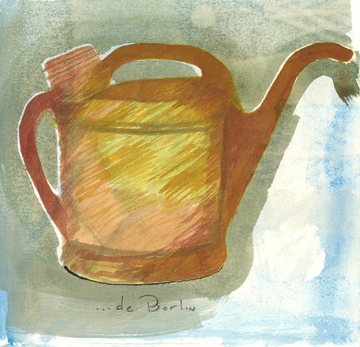 Souvenir 1, 2021 (aquarelle) - Matthew Hilton