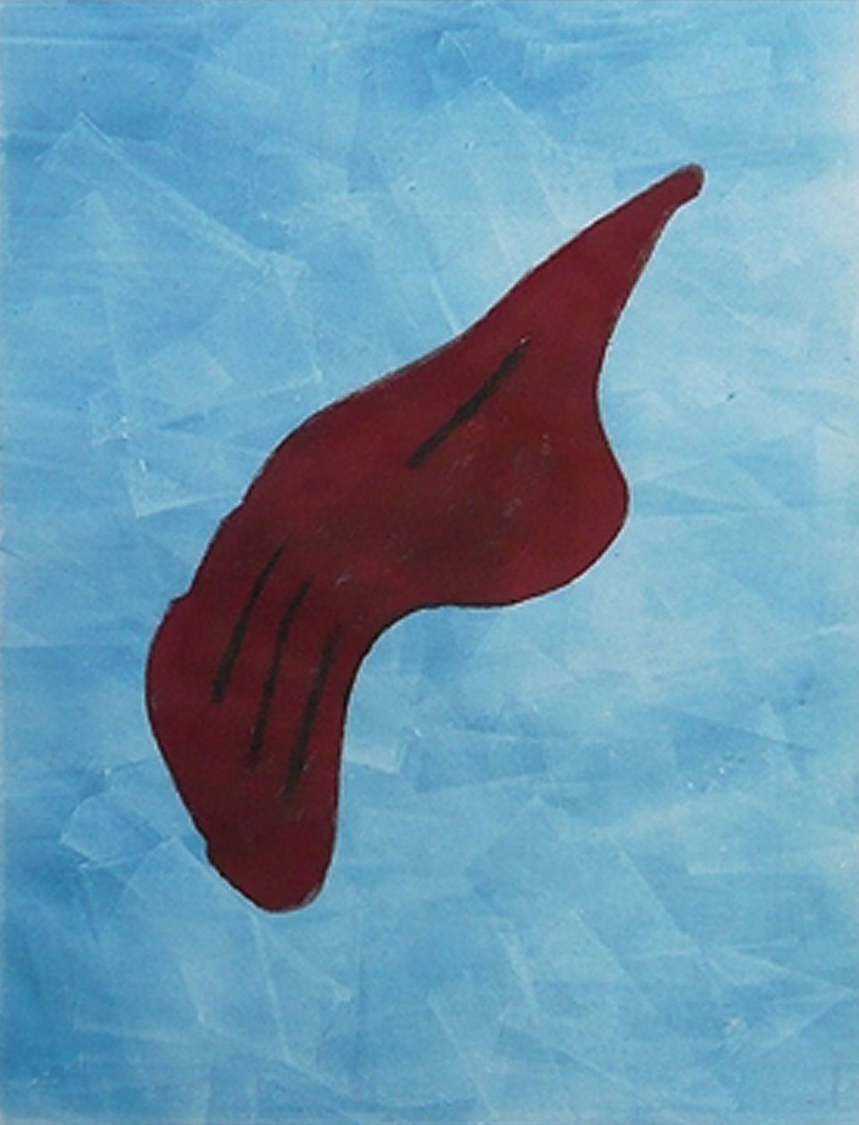 feuille, 2009 (monotype) - Matthew Hilton
