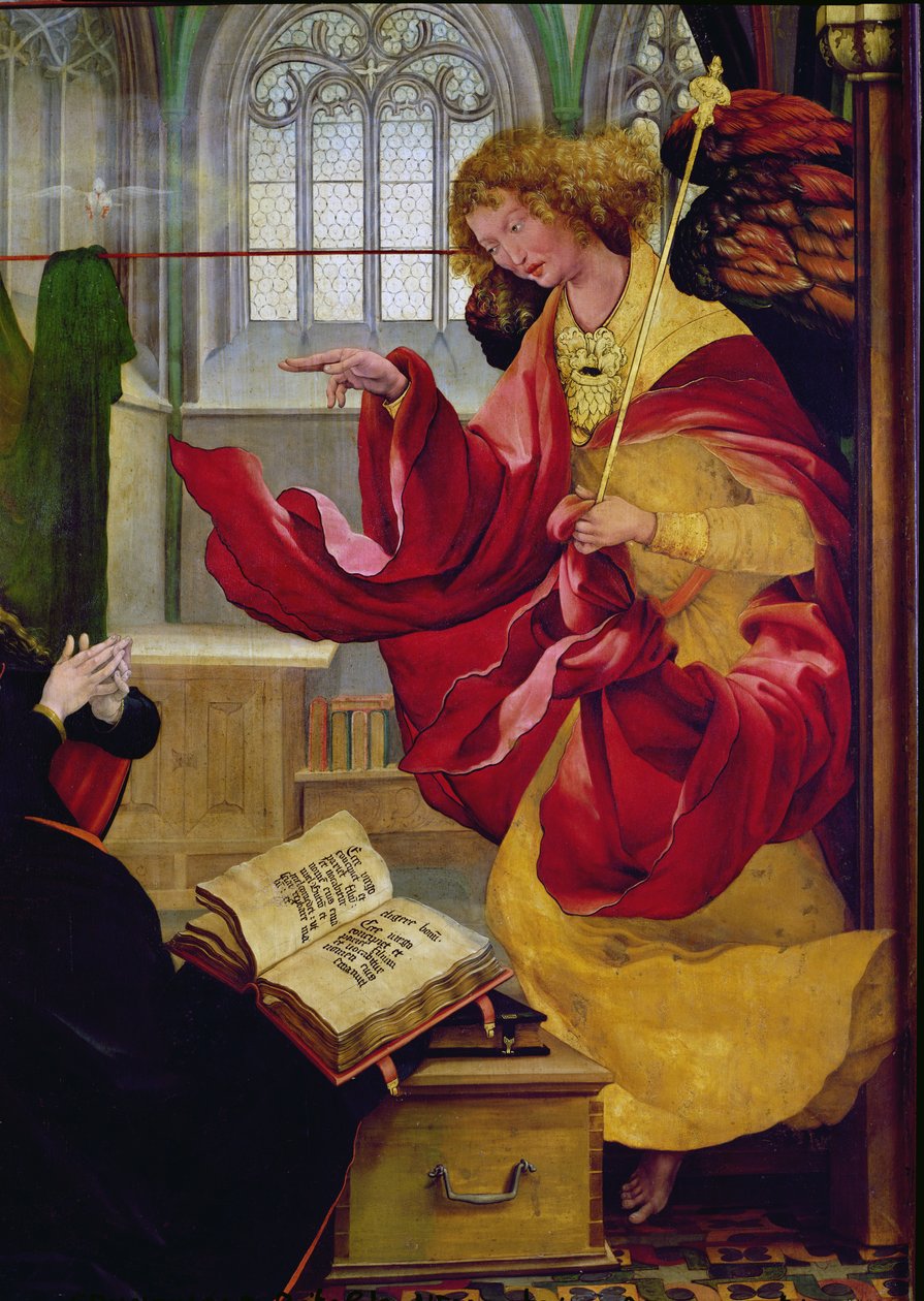 Archange Gabriel, détail de l