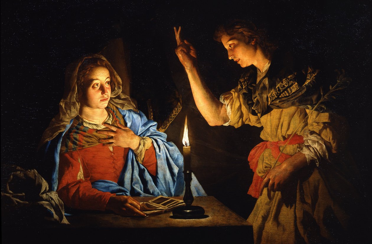 Annonciation - Matthias Stomer