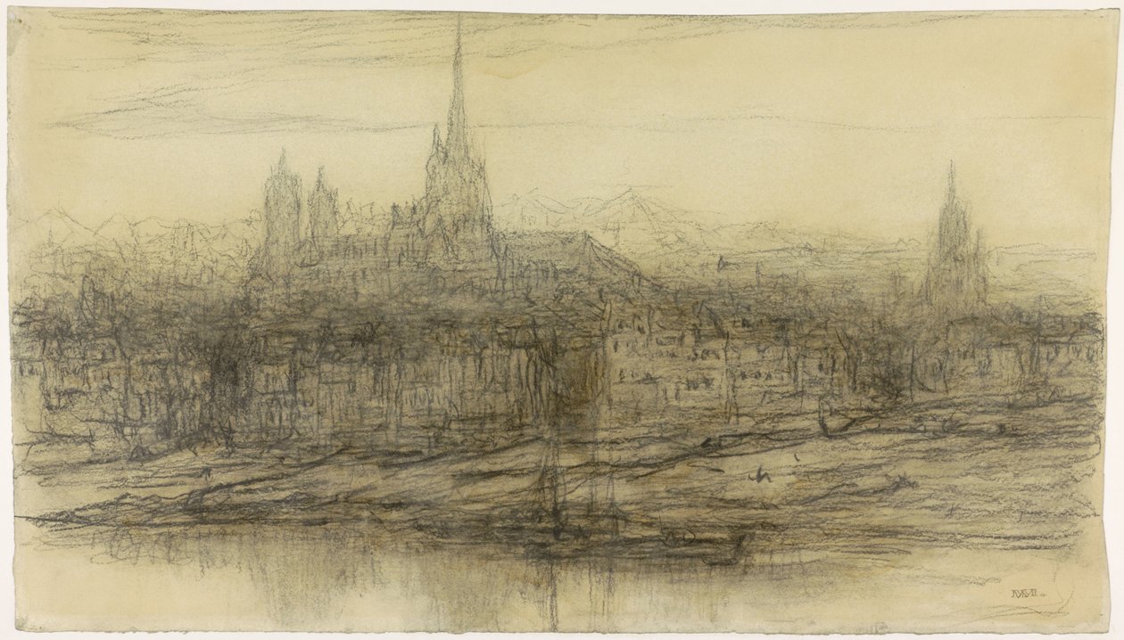 Vue de Rouen - Matthijs Maris