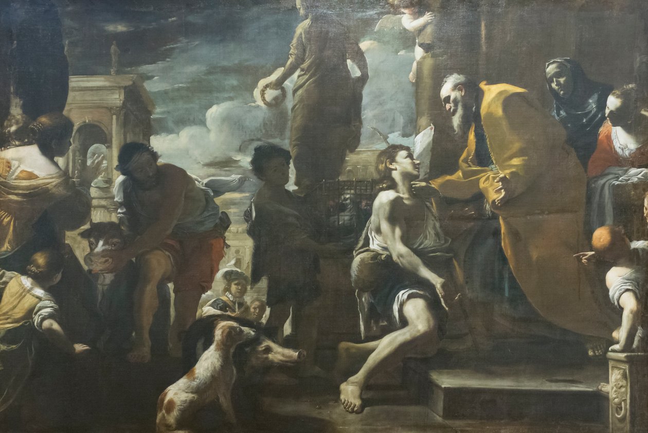 Retour du fils prodigue - Mattia (1613 99) Preti