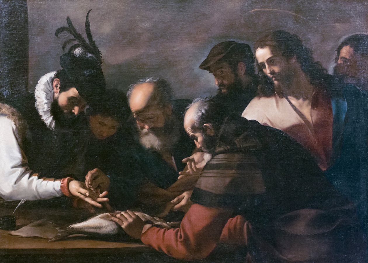 Le paiement du tribut - Mattia (1613 99) Preti