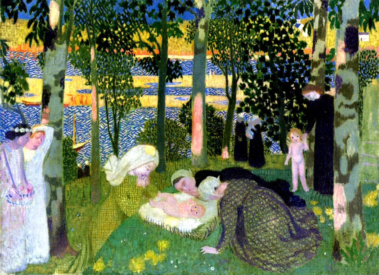 Le Nouveau-né, 1900 - Maurice Denis