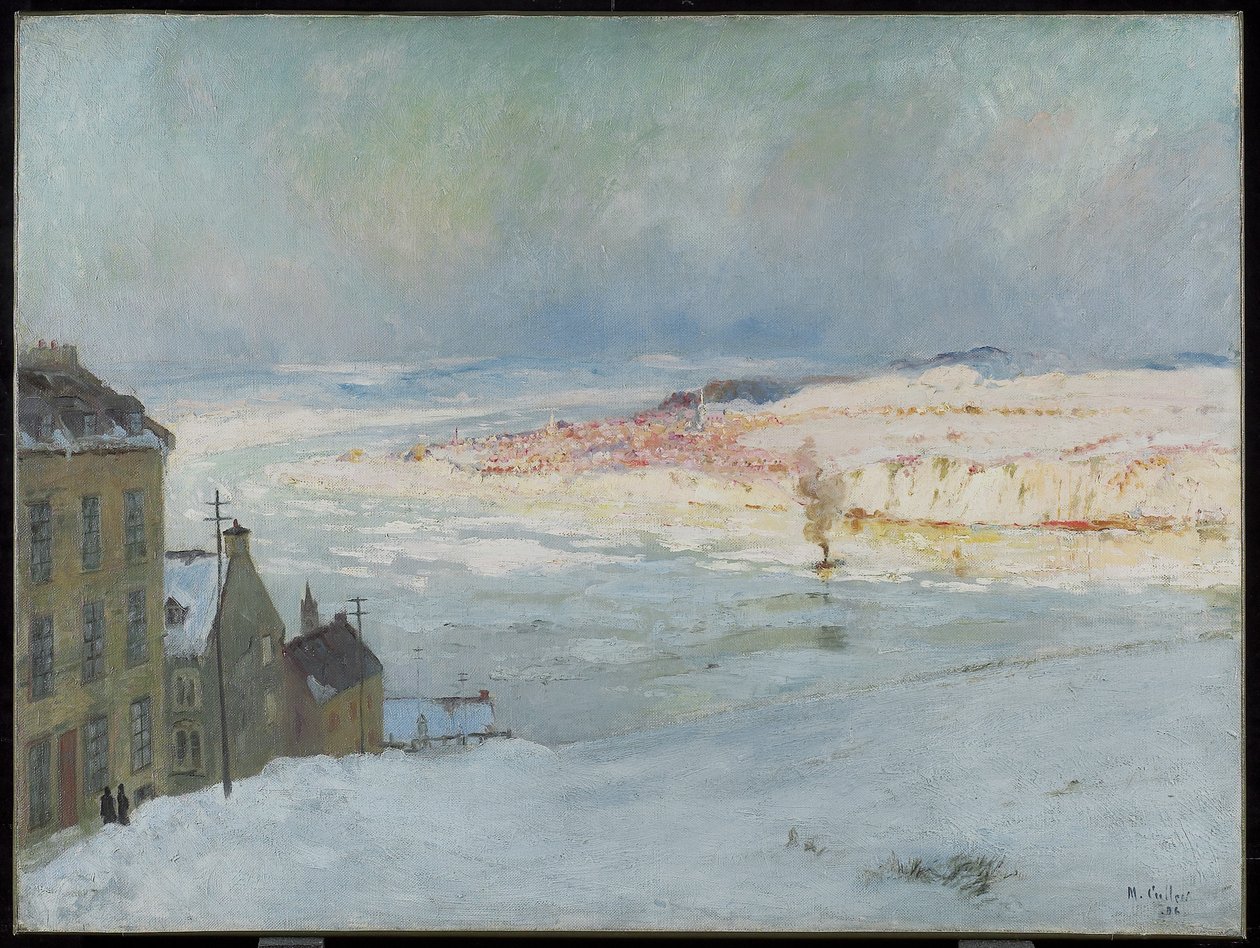 Lévis depuis Québec, 1906 - Maurice Galbraith Cullen