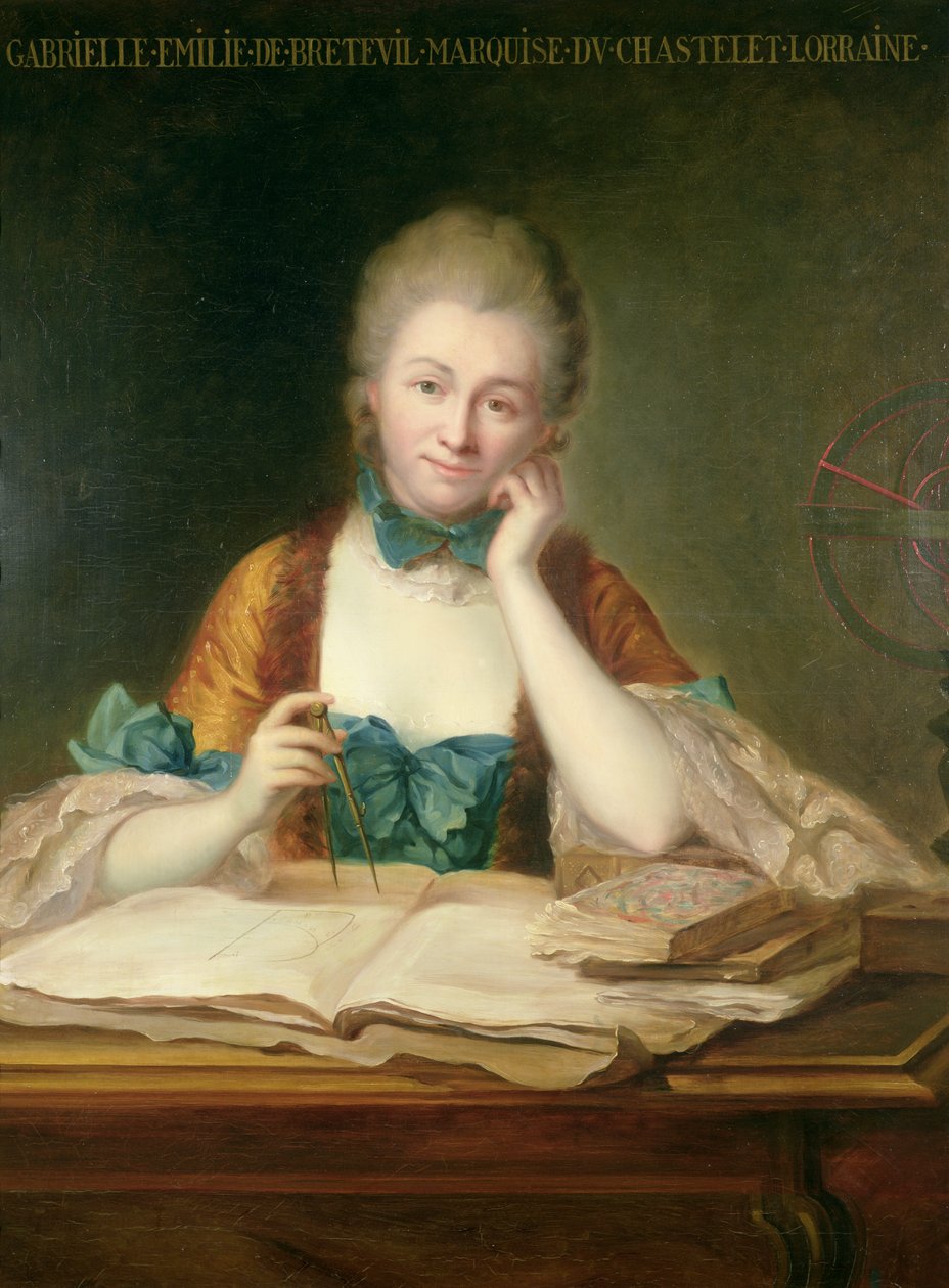 Madame du Chatelet-Lomont - Maurice-Quentin de La Tour