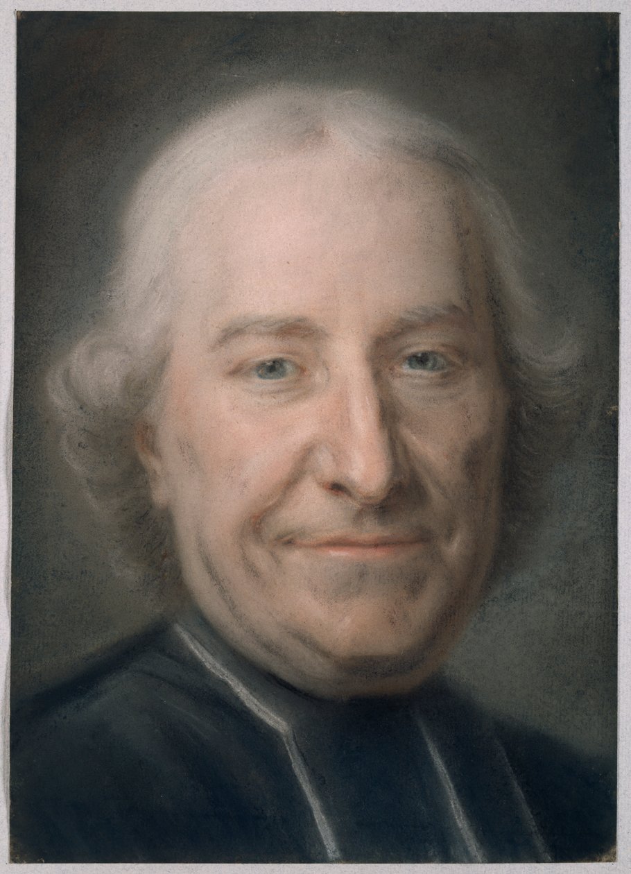 Portrait de Claude Charles Deschamps - Maurice-Quentin de La Tour