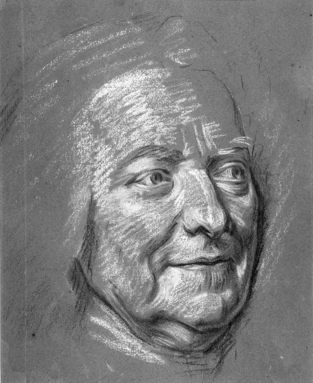 Portrait de M. Louis Silvestre - Maurice-Quentin de La Tour