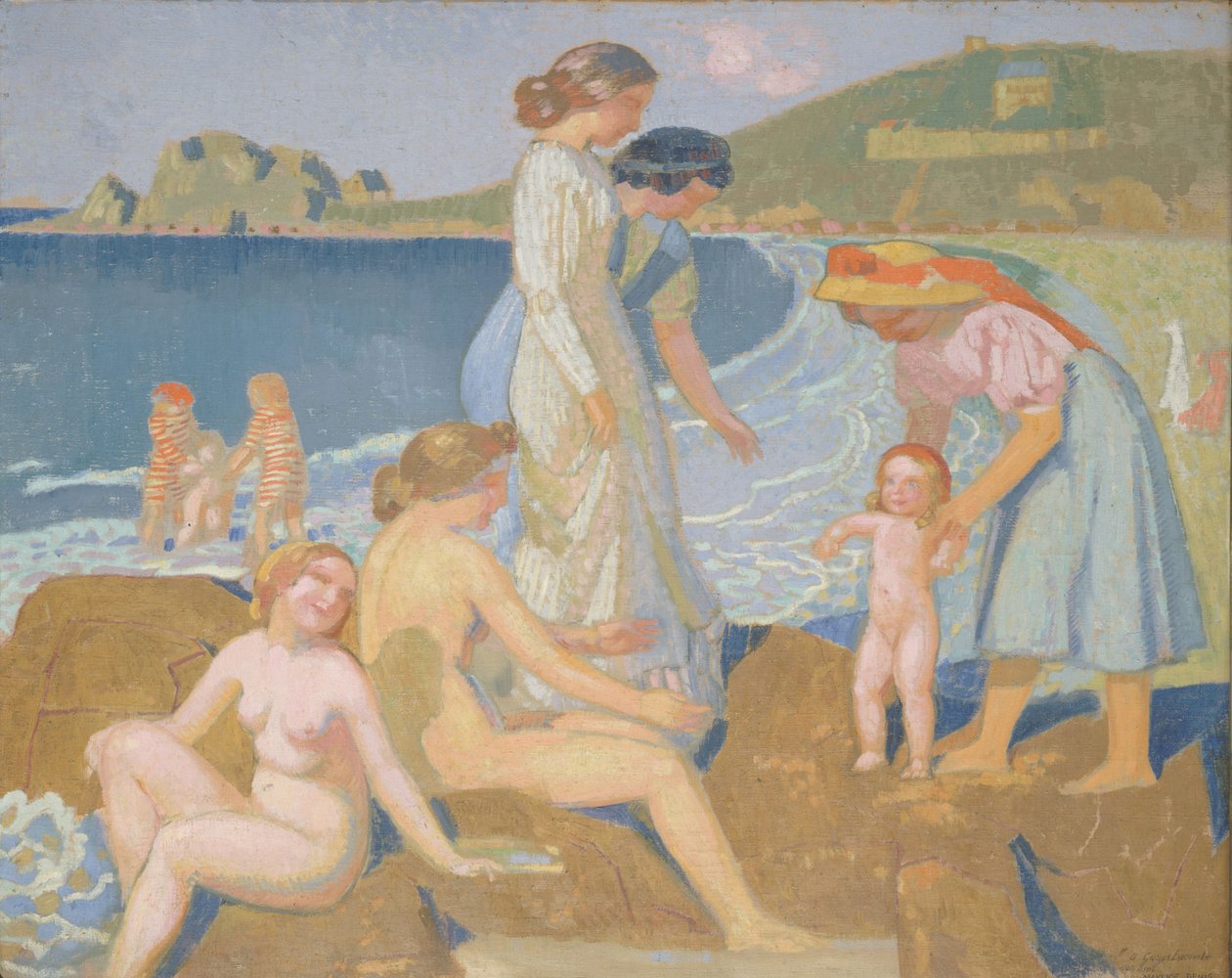 Baigneurs à Perros-Guirec - Maurice Denis