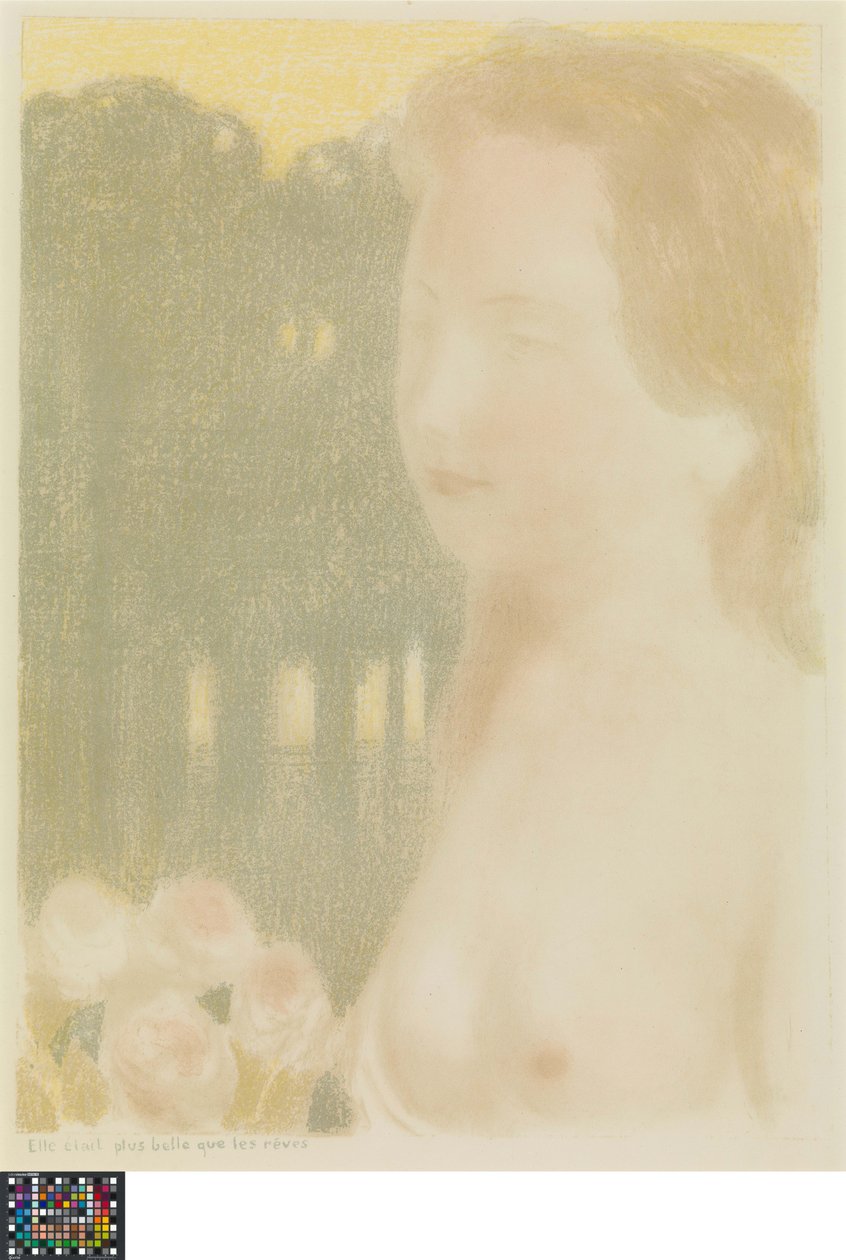Elle vient plus belle que les rêves, from the series Amour - Maurice Denis