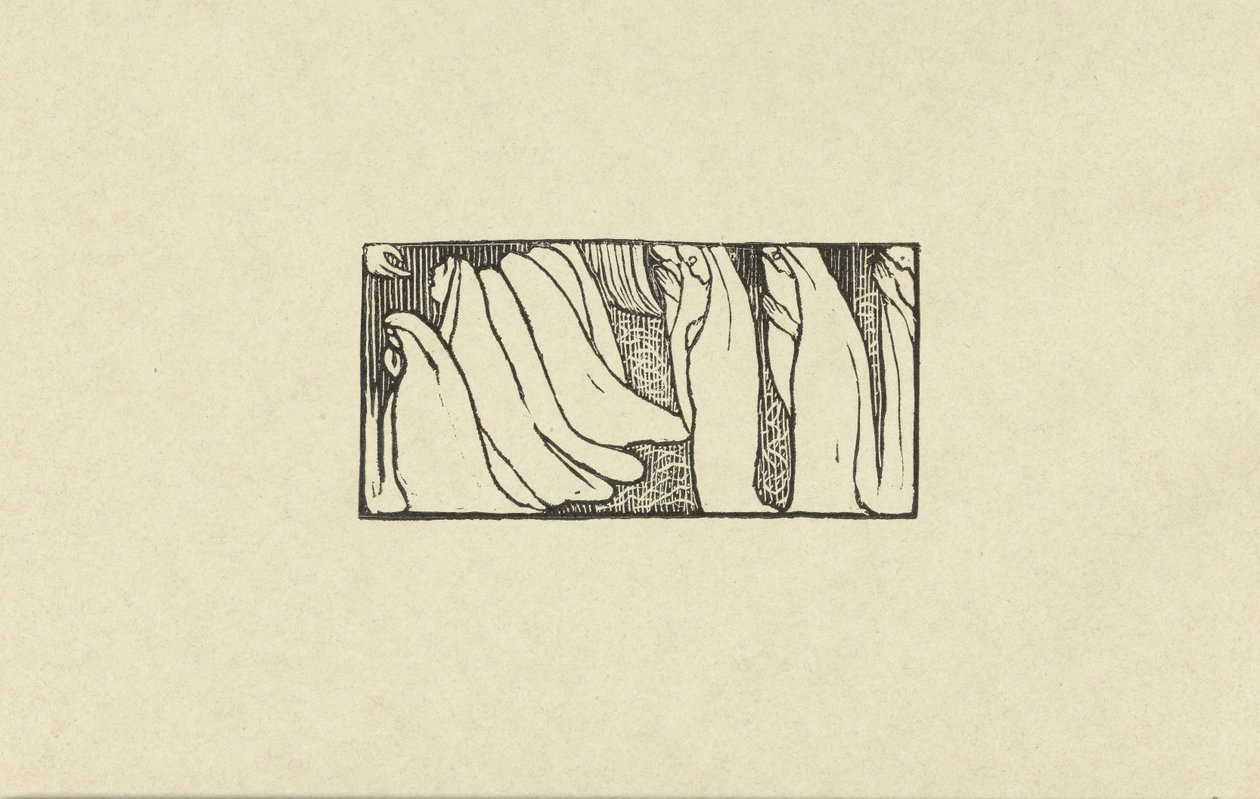 Illustration pour un poème du recueil Sagesse de Paul Verlaine - Maurice Denis