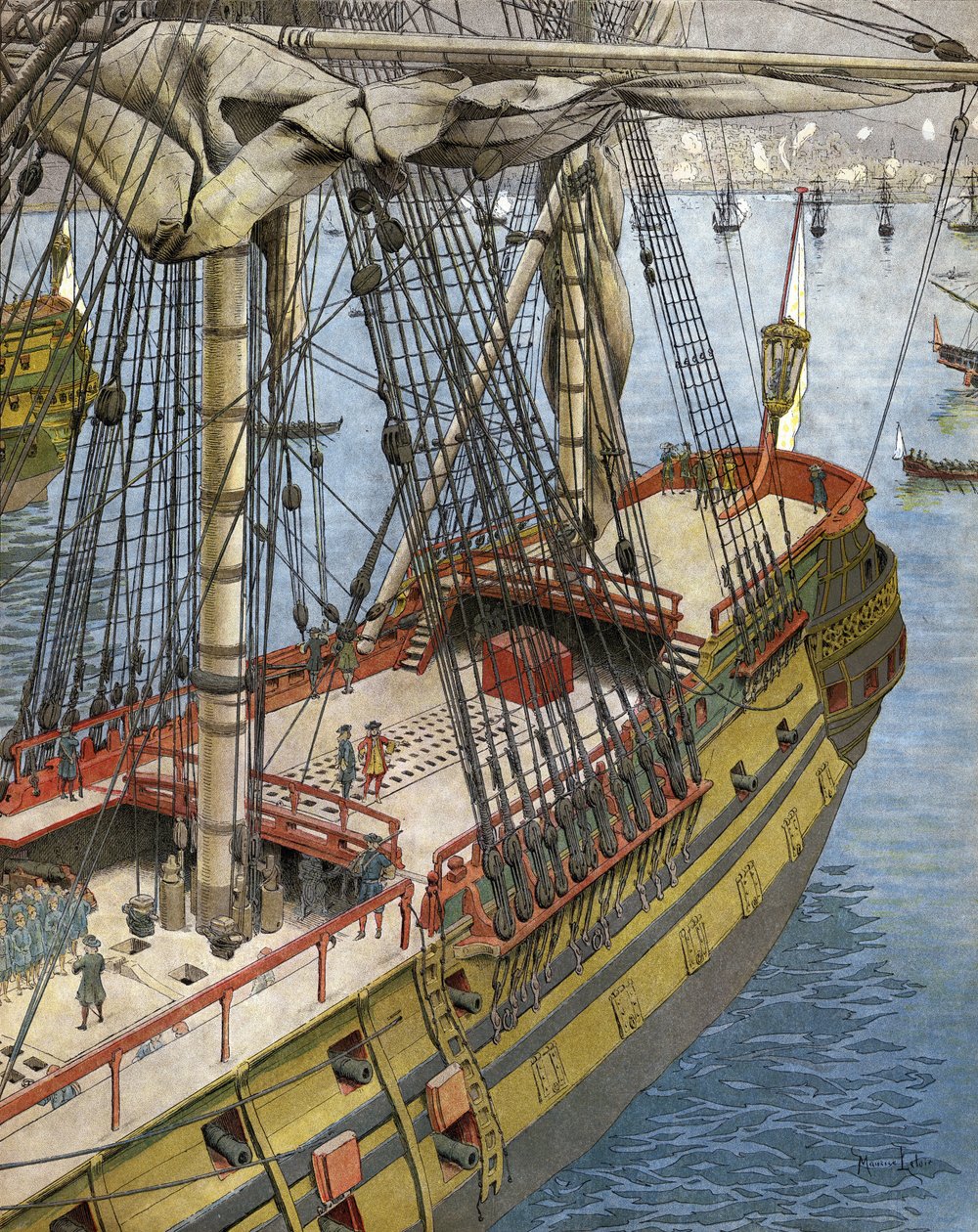 Bombardement et incendie de la ville d