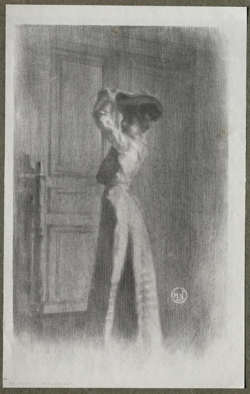 Femme à la mode - Maurice Louis Henri Newmont