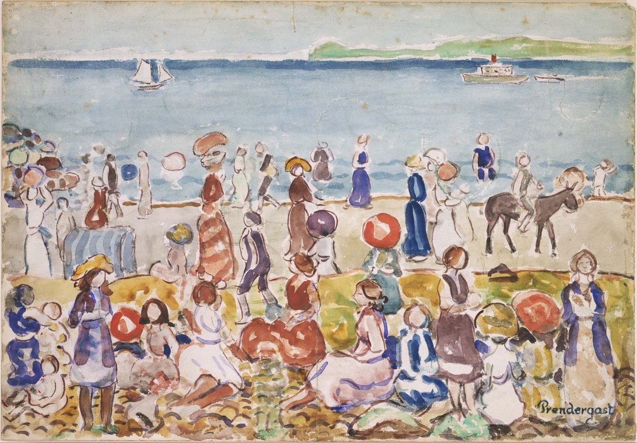 Revere Beach n° 2 - Maurice Prendergast