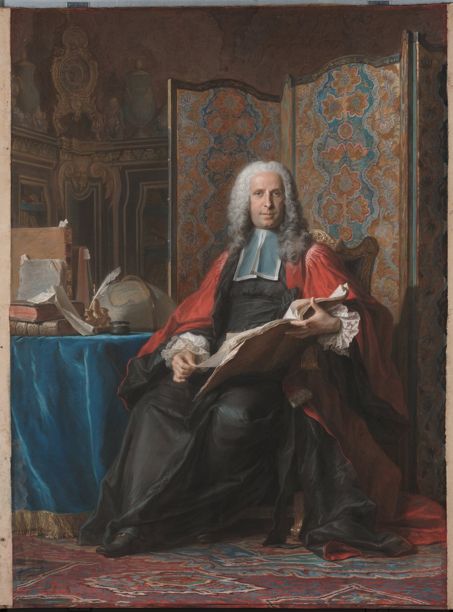 Portrait de Gabriel Bernard de Rieux - Maurice Quentin de La Tour