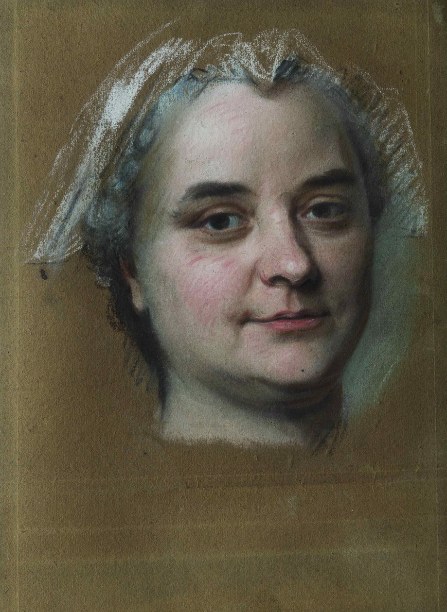 Portrait de Madame Pèlerin - Maurice-Quentin de La Tour