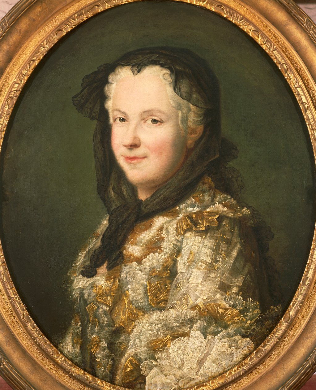 Portrait de Maria Leszczynska - Maurice Quentin de La Tour