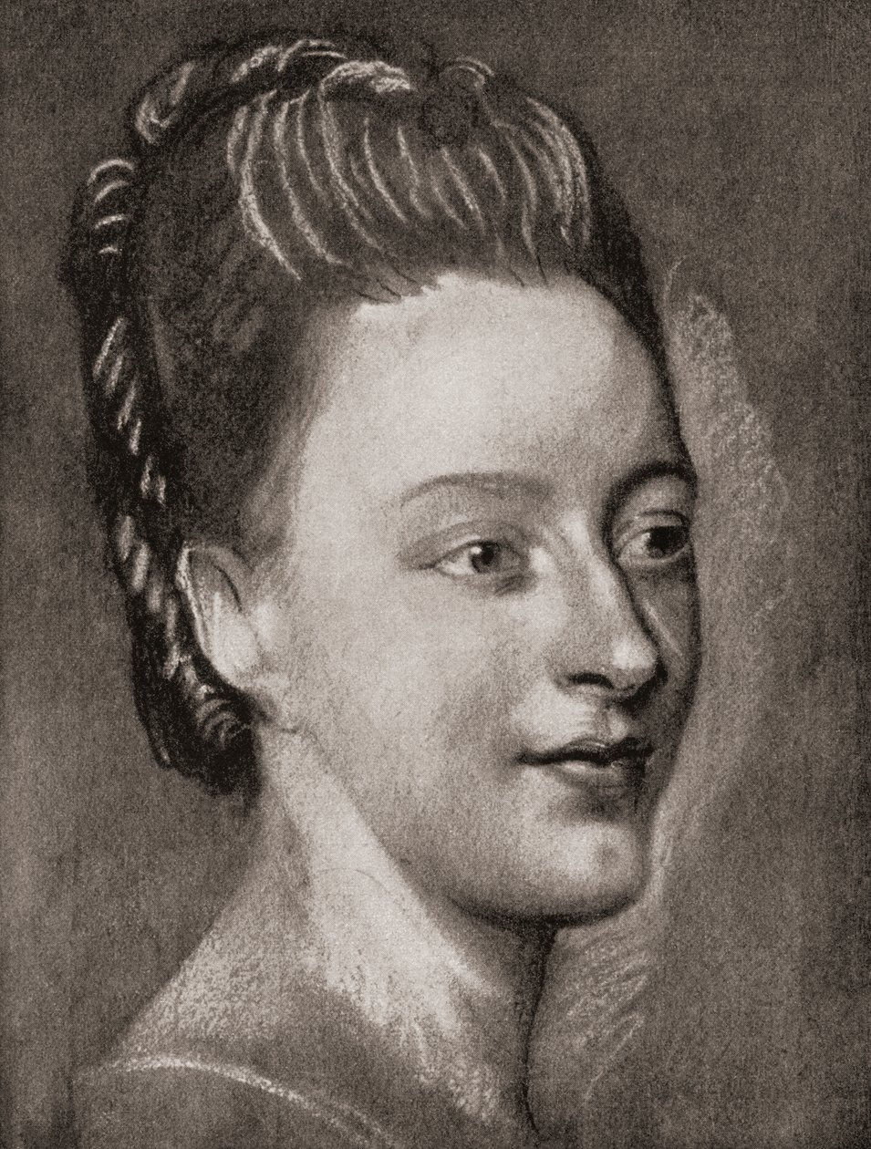 Isabelle de Charrière, de La Tour, pub.1920 - Maurice Quentin de la (after) Tour