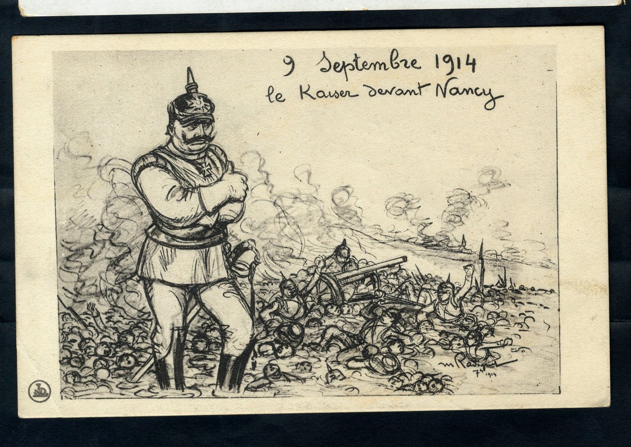 Carte postale, Satirique en N & B - Maurice Radiguet