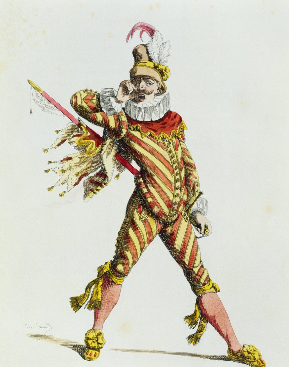 Capitan Spaventa en 1577, par Maurice Sand (1823-1889) - Maurice Sand