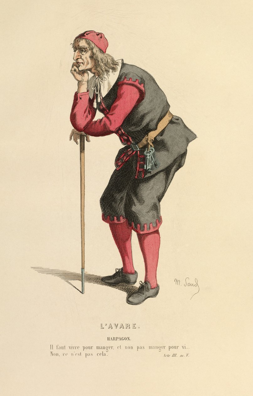 Costume pour le rôle d