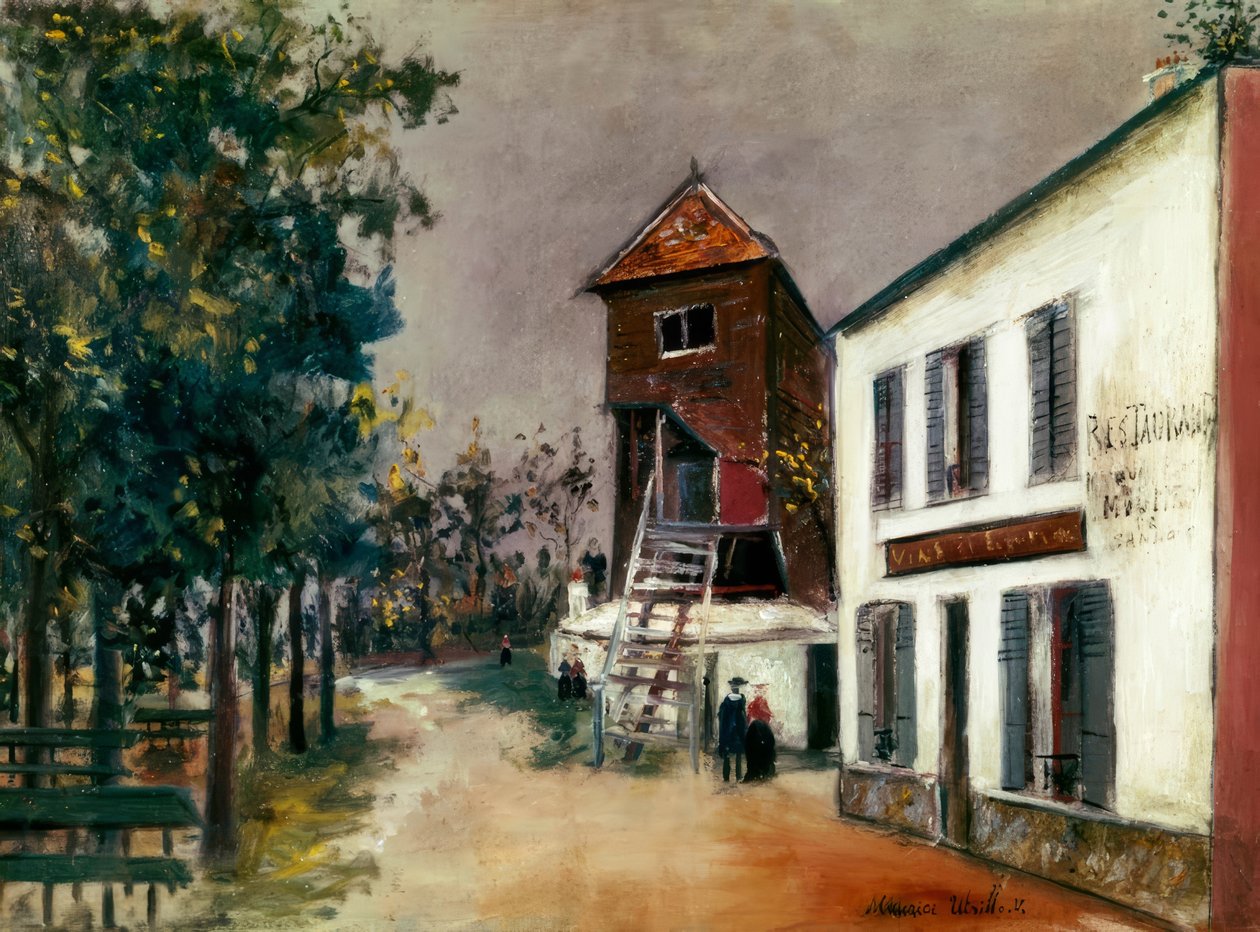 Le moulin de Sannois - Maurice Utrillo