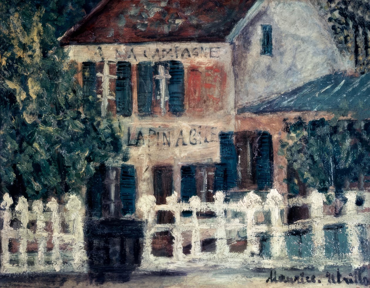 Le Lapin Agile - Maurice Utrillo