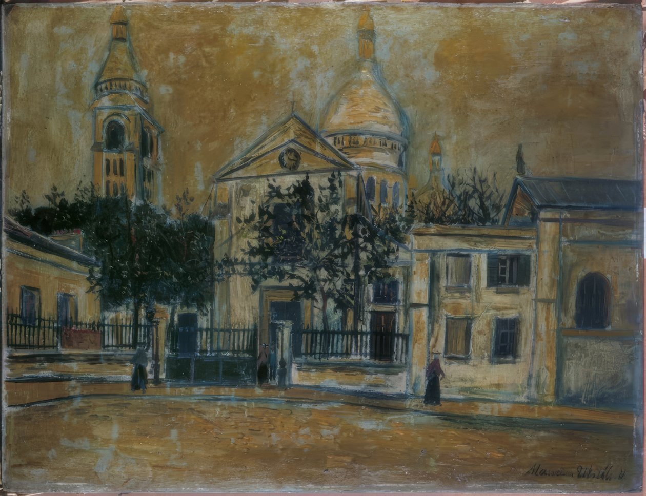 Saint-Pierre de Montmartre von Maurice Utrillo