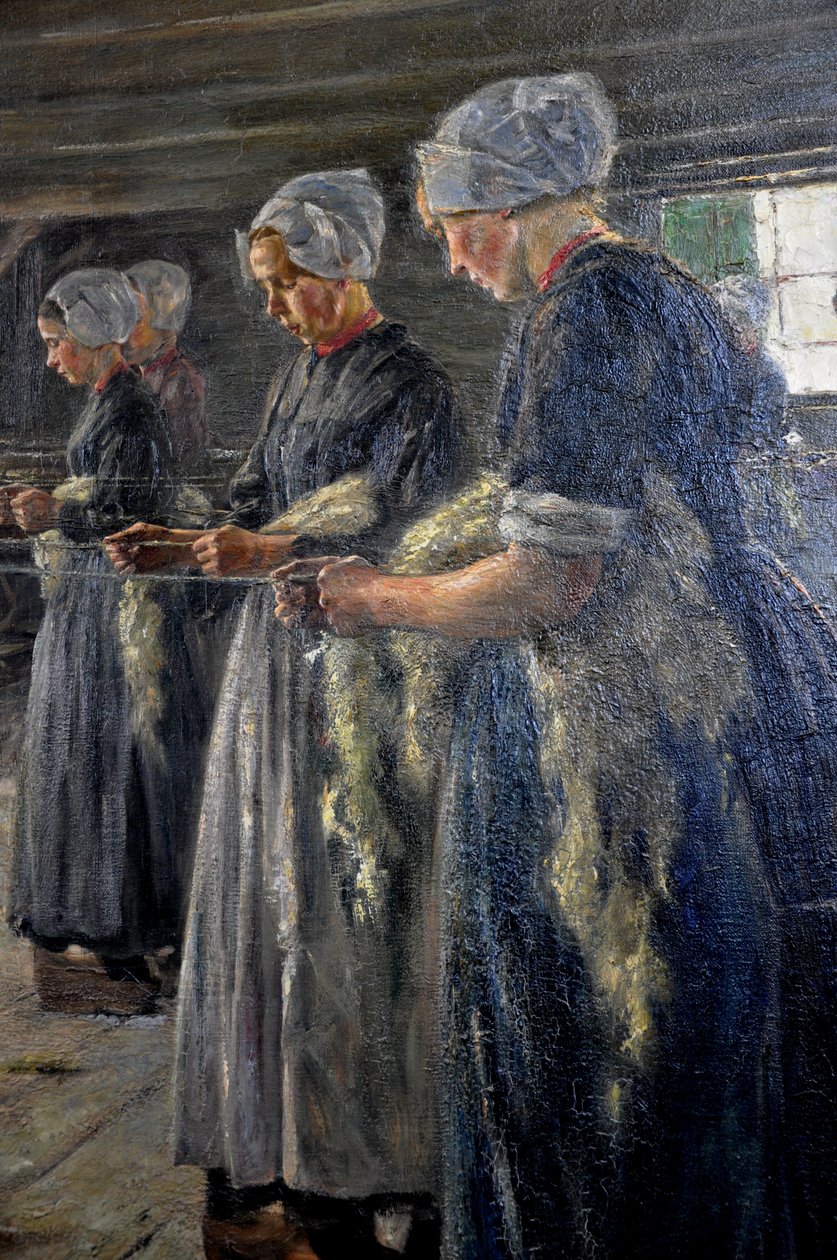 Grange à lin à Laren 1887 - Max Liebermann