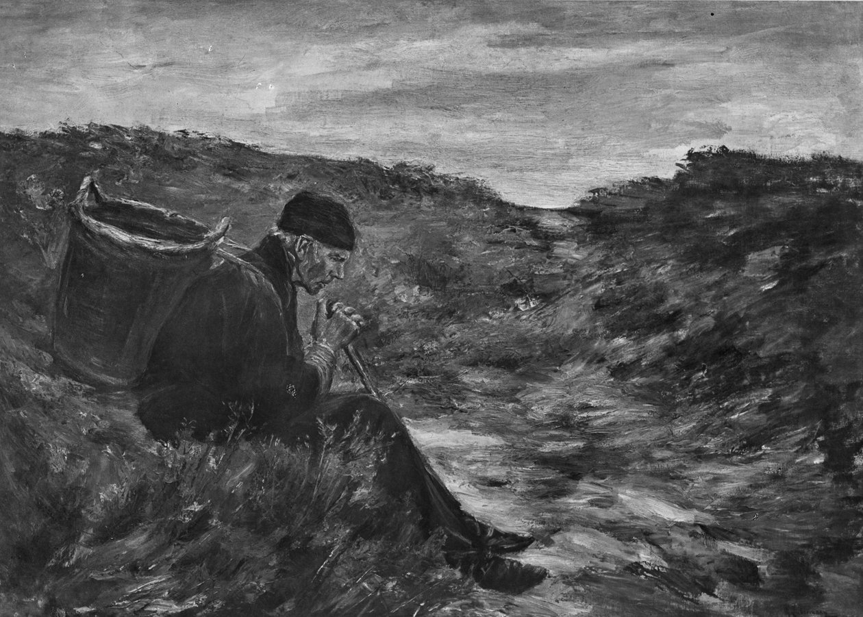 Dans les dunes - Max Liebermann
