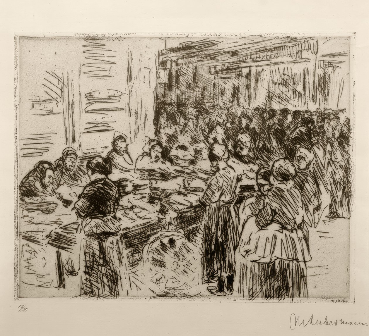M.Liebermann, Rue des Juifs (Amsterdam) - Max Liebermann