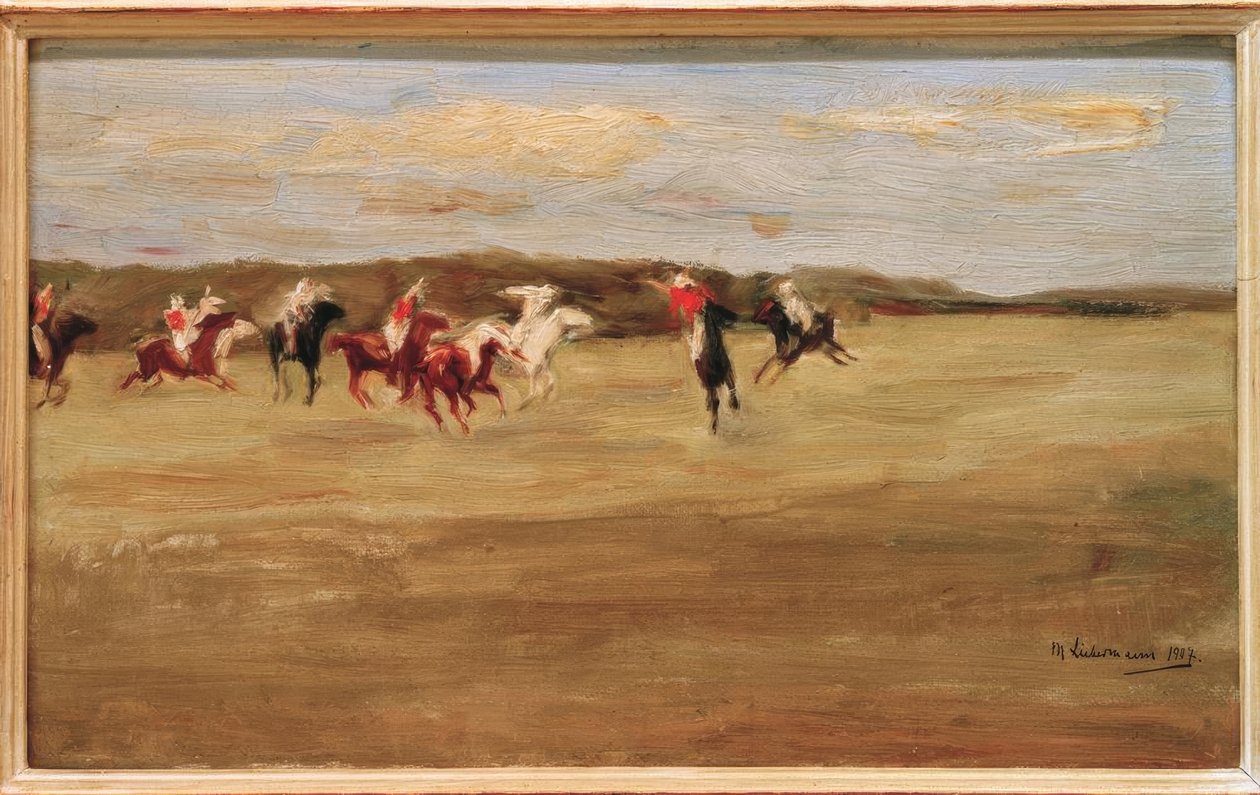 Joueurs de polo - Max Liebermann