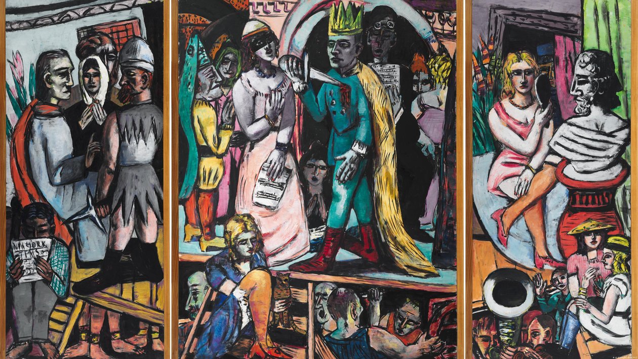 Actors - Max Beckmann
