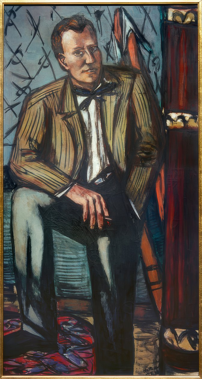 Portrait de Perry T. Rathbone | Max Beckmann | Estampe d'art