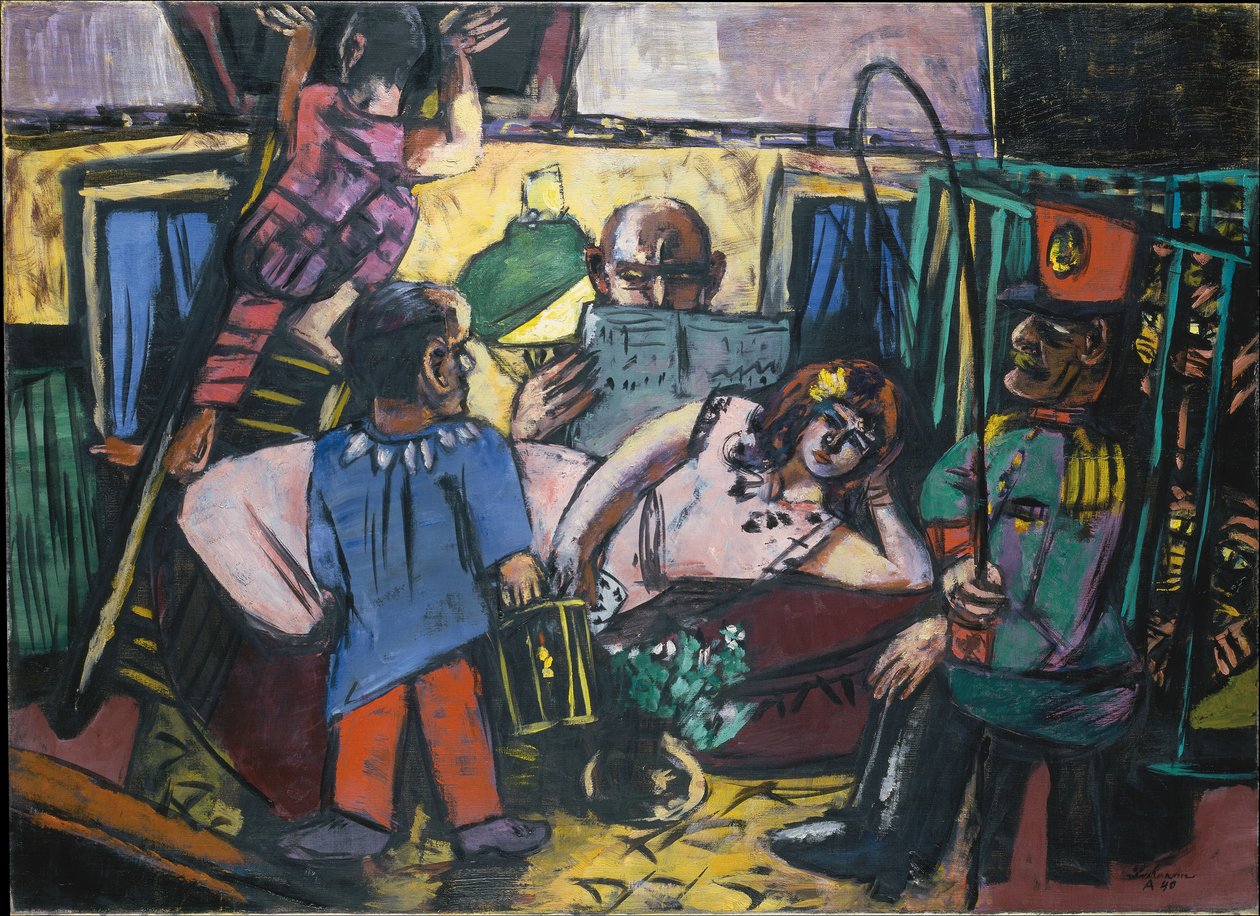 Cirque Caravan - Max Beckmann