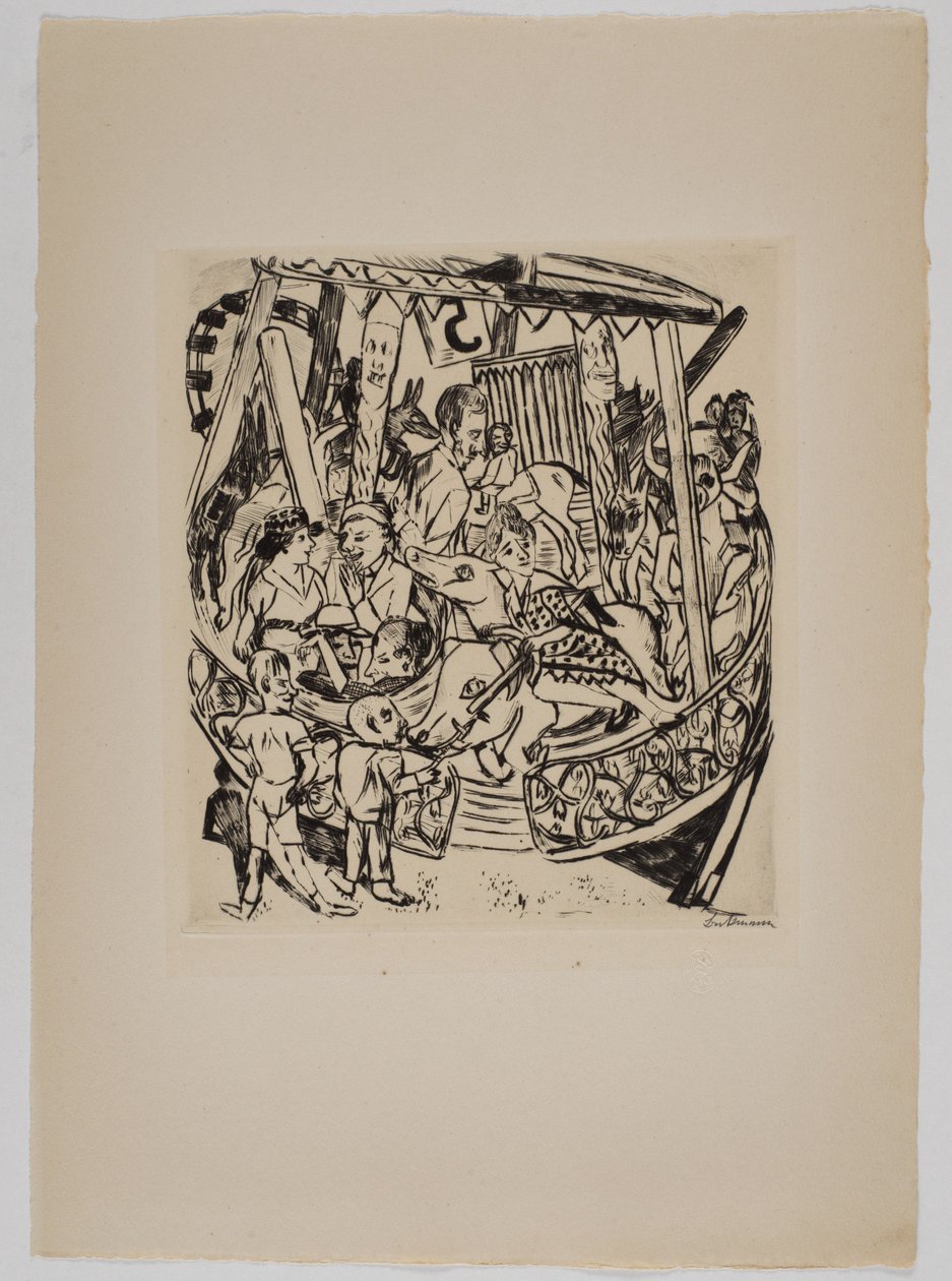Le manège - Max Beckmann