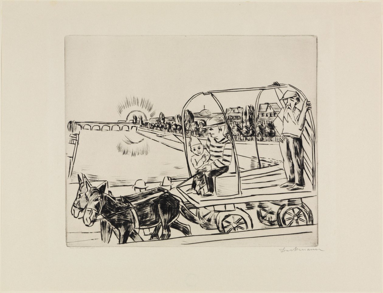 Le matin - Max Beckmann