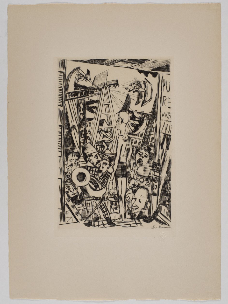 Le grand homme - Max Beckmann