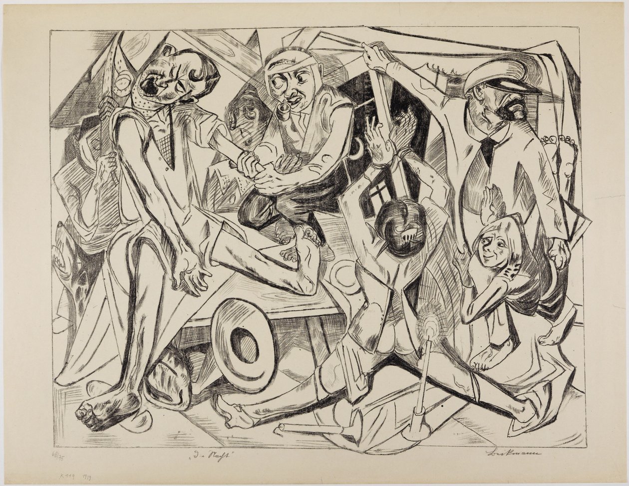 La Nuit - Max Beckmann