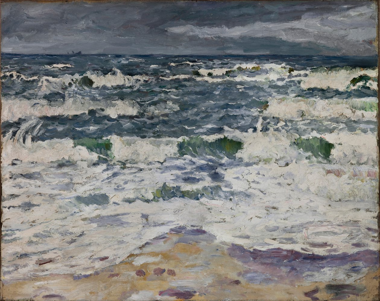 Jour gris au bord de la mer - Max Beckmann