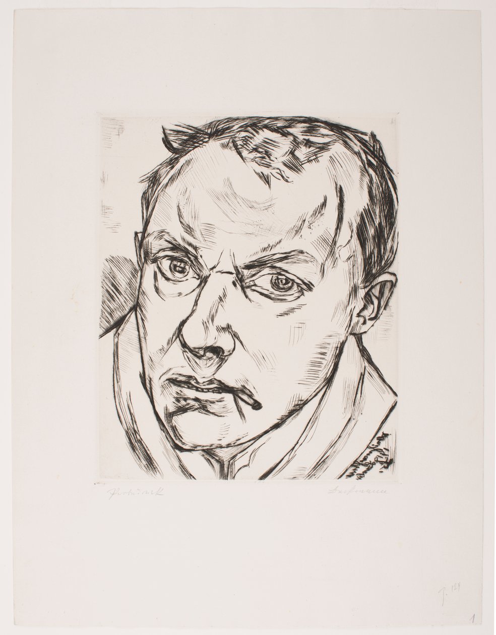Grand Autoportrait - Max Beckmann