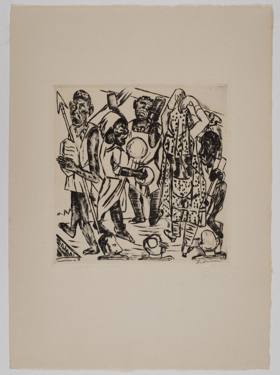 «Danse noire» - Max Beckmann