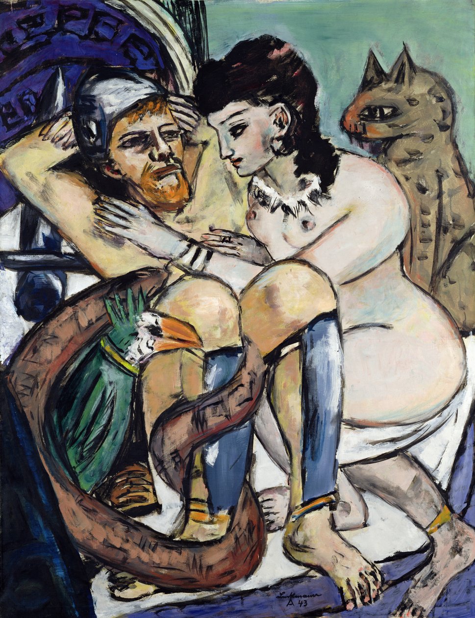 Ulysse et Calypso - Max Beckmann