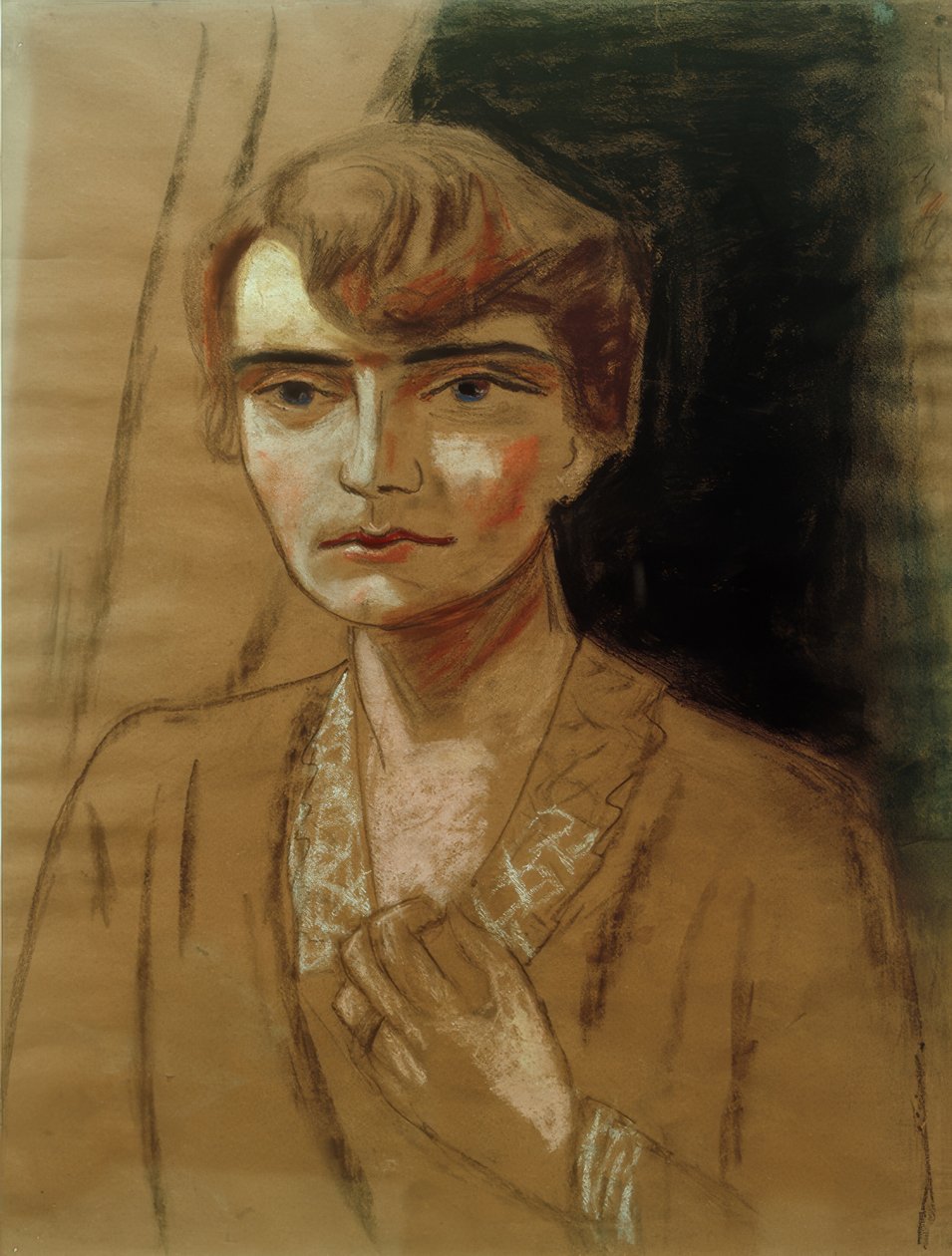 Portrait de Naïla - Max Beckmann