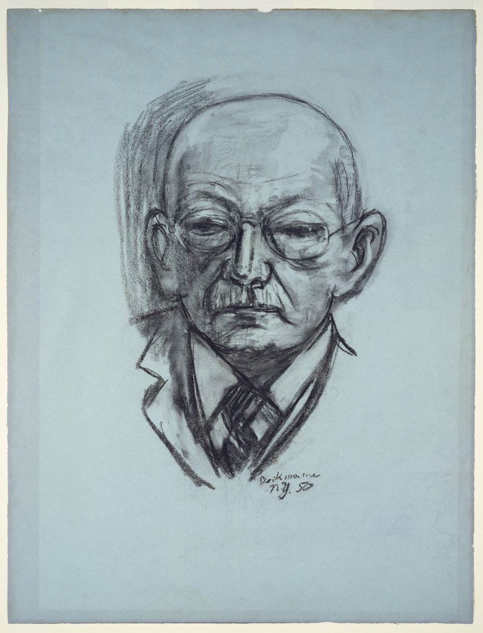 Portrait de Georg Swarzenski - Max Beckmann