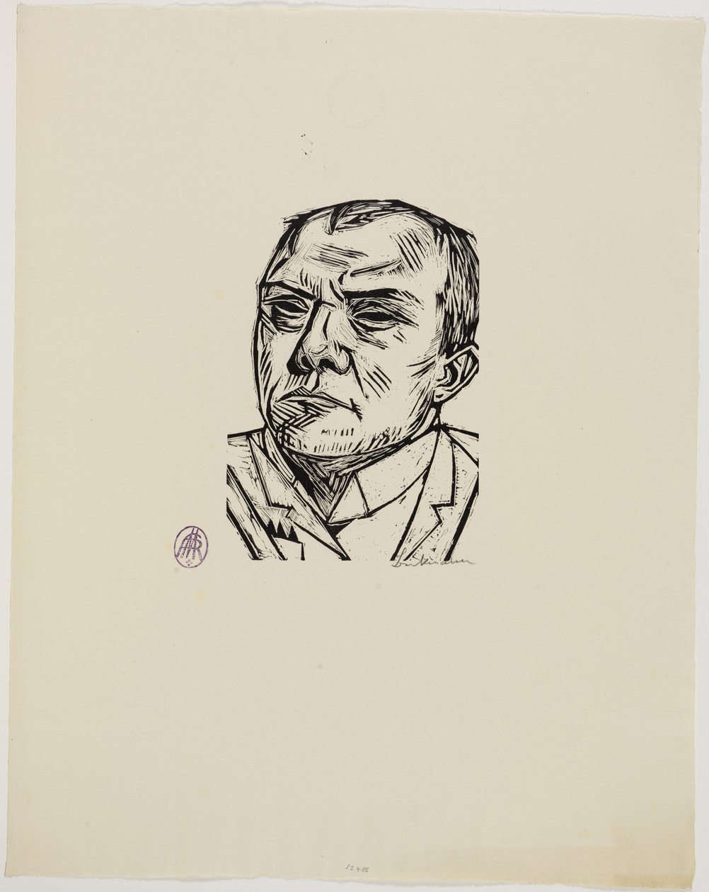 Autoportrait - Max Beckmann